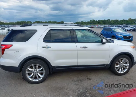 2015 Ford Explorer Limited из США, поврежденный, VIN 1FM5K7F89FGB25435